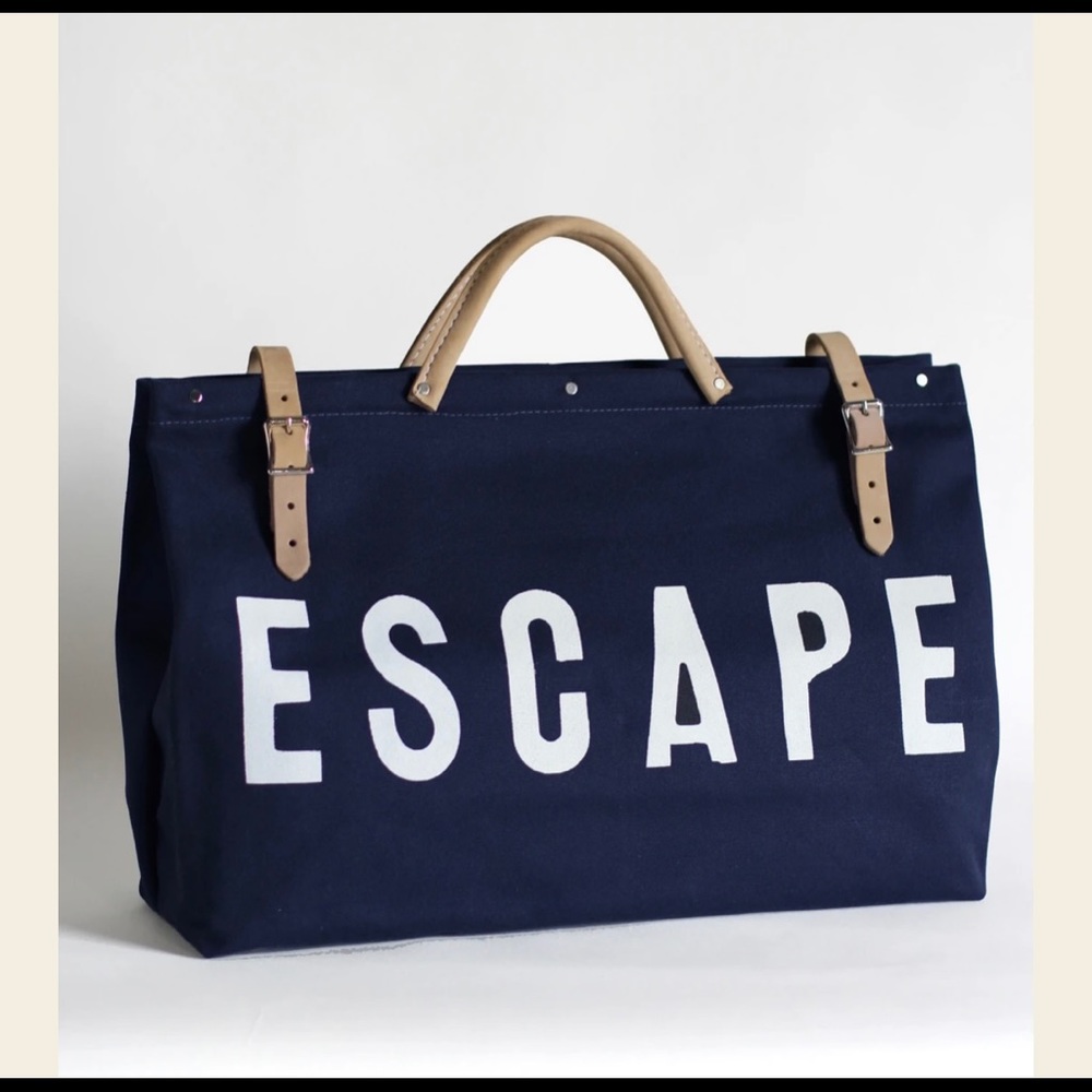 Forestbound Navy Escape Canvas Utility bag